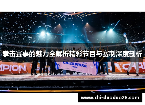 拳击赛事的魅力全解析精彩节目与赛制深度剖析