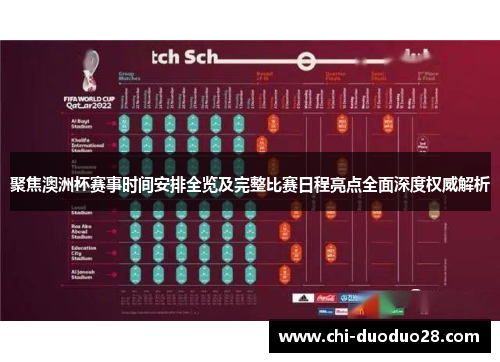 聚焦澳洲杯赛事时间安排全览及完整比赛日程亮点全面深度权威解析